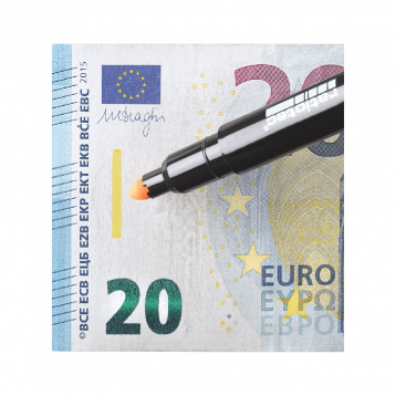 Olovka flomaster za testiranje Euro novčanica Ratiotec RP 50